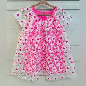 Hatley Pink and White Floral Dress